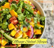 Mango Salad Recipe - Mango Salad | Kathys Vegan Kitchen