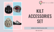 Complete Your Kilt Attire With Kilt Accessories Set